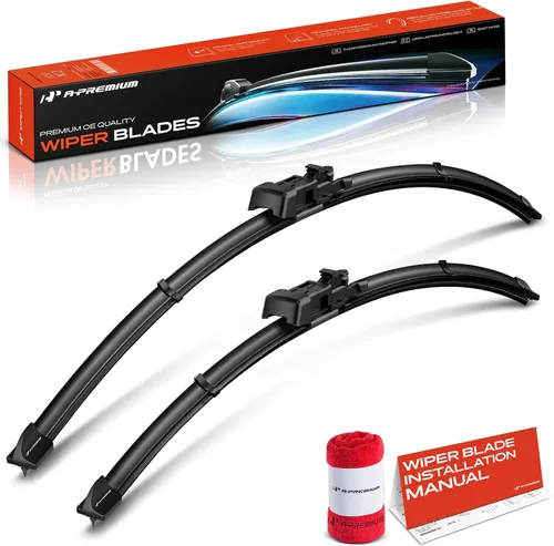 A-Premium Limpiaparabrisas compatible con Honda Civic 2006-2011, Coupé - 28" y 24", Conector TLP, Izquierda y Derecha, con Indicador de Desgaste y
