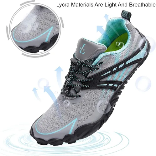 Miniatura 4 de L-RUN Zapatos de agua atléticos para senderismo para hombre y mujer