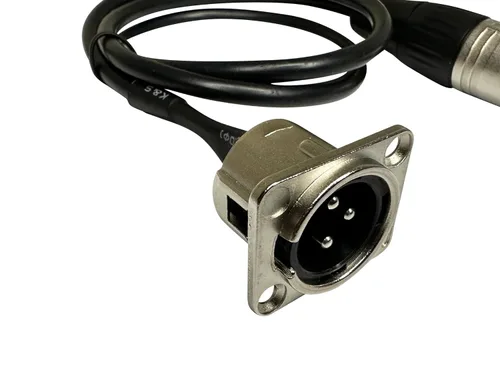Miniatura 3 de DIYTECH Cable de paso XLR premium, sin soldadura, para caja de escenario, panel de conexiones, caja de piso, sin soldadura para instalaciones
