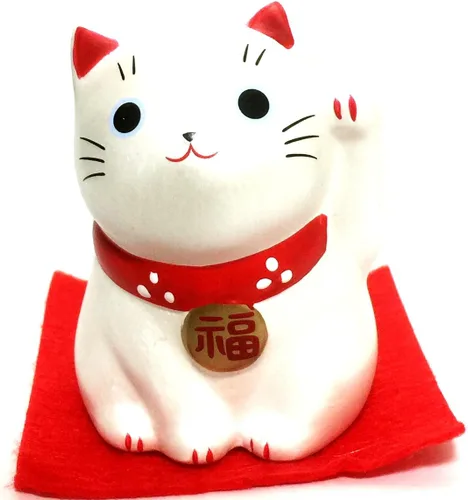Miniatura 8 de M-RO Maneki Neko Lucky Cat Azul