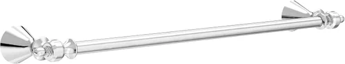 Delta Vessona - Toallero de 18 pulgadas para baño, cromo pulido, toallero para baño, toallero de pared para baño, montaje en pared, VES18-PC