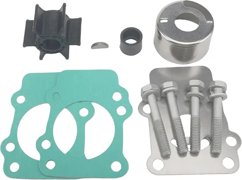 Miniatura 20 de 6N0-W0078 Kit de impulsor de bomba de agua para Yamaha fueraborda 2 tiempos de 6 8 HP 6G1-W0078-00-00 6G1-W0078-A1-00 Sierra 18-3460