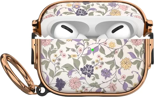 Miniatura 67 de Maxjoy Funda para AirPods 3 con cerradura, bonita funda protectora rígida para AirPod 3 de tercera generación para mujeres y hombres con llavero