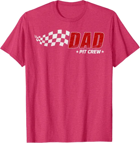 Miniatura 30 de Dad Pit Crew Race Car Birthday Family Matching Pit Crew Camiseta Pit Crew
