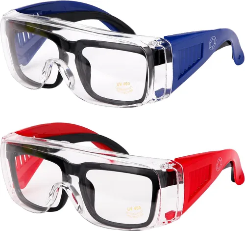 Miniatura 13 de UNCO - Gafas de seguridad sobre gafas, gafas protectoras, antiniebla, trabajo, gafas de seguridad sobre Negro