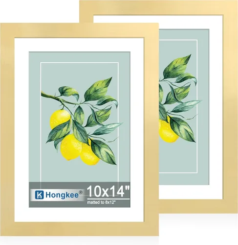 Miniatura 159 de Hongkee - Juego de 2 marcos de fotos, HK042515-MD5.5X8.5-BK(2PK)