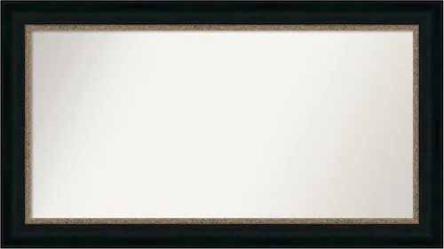 Miniatura 124 de Amanti Art Espejo personalizado, espejo de baño de bronce Milano, espejo de pared o espejo de tocador de baño sobre el fregadero