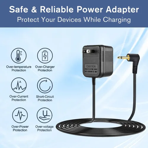 Miniatura 2 de Adaptador de corriente de 6 V compatible con Mr. Heater Big Buddy Heater MH18B F274800 F276127 F274830 F274865,6V DC para cable de alimentación