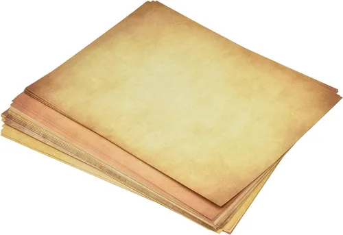 Miniatura 2 de Gift Boutique 120 hojas de papel de papelería vintage de 8.5 x 11 pulgadas, hojas de letras antiguas de doble cara, aspecto envejecido, 6 diseños