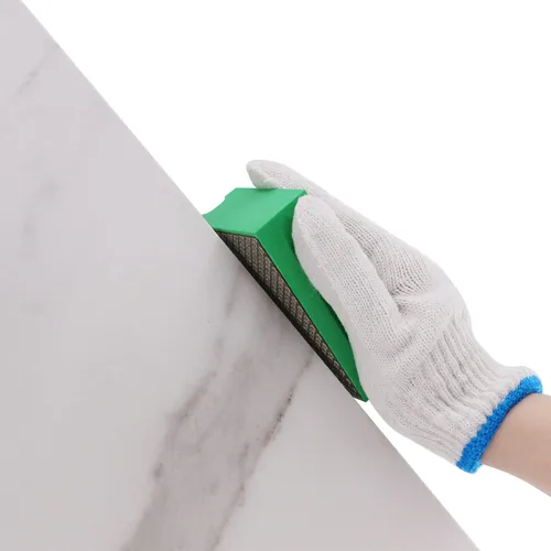 Miniatura 6 de Almohadillas de pulido a mano de diamante Bloques de lijado trasero de espuma para lijado Cerámica Azulejo de vidrio Concreto Piedra de mármol