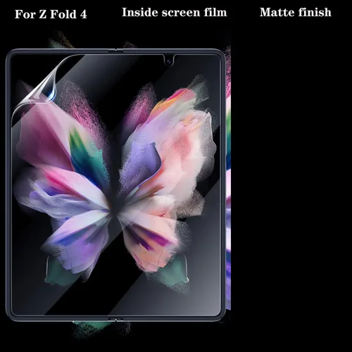 Miniatura 6 de [2 juegos de 4 piezas] Protector de pantalla mate para Google Pixel 9 Pro Fold, 2 piezas de pantalla exterior + 2 piezas de pantalla interior suave