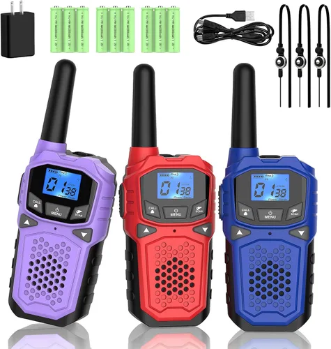 Miniatura 8 de Walkie Talkies para adultos, radio bidireccional de largo alcance WokTok para camping, senderismo, accesorios de senderismo, equipo de campamento