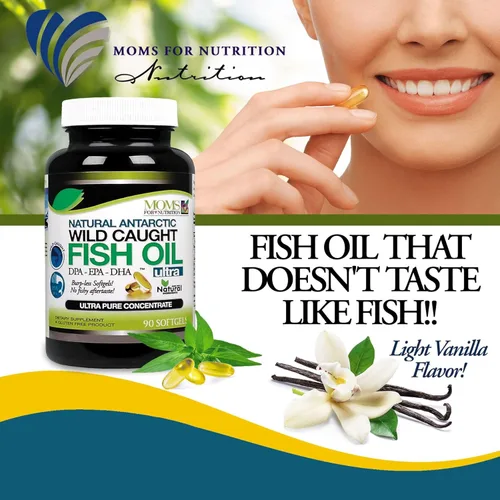 Miniatura 3 de Aceite de pescado omega 3 capturado en la naturaleza - DPA-EPA-DHA Suplemento de 2,900 miligramos
