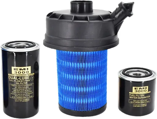 11-9300 11-9342 11-9182 Kits de filtro, kit de mantenimiento del filtro de aire de combustible de aceite compatible con Thermo King SB190 SB210
