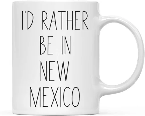 Miniatura 54 de Andaz Press Taza de café de 11 onzas, regalo con texto en inglés "I'd Rather Be in Alabama", 1 paquete, para estudiar en el extranjero, regalo