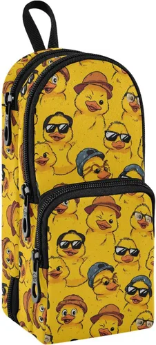 Miniatura 8 de Bolsa de lápiz colorida Bolsa de lápices duradera Caja organizadora Casos de papelería Estuche para lápices Estuche de pluma Colorido
