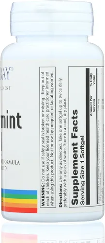 Miniatura 5 de SOLARAY Aceite de menta con aceite de romero y aceite de tomillo, fórmula calmante que apoya la comodidad digestiva para adultos, revestimiento