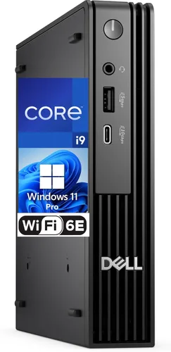 Dell Micro computadora profesional, Intel Core i9-12900K, 64 GB de RAM, SSD NVMe de 2 TB, USB tipo C, WiFi AX integrado, Bluetooth, puerto de