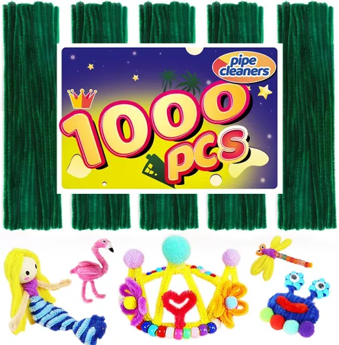 Miniatura 19 de Limpiadores de tuberías, limpiadores de tuberías para manualidades, manualidades y artesanías, manualidades, suministros para manualidades, Purpurina