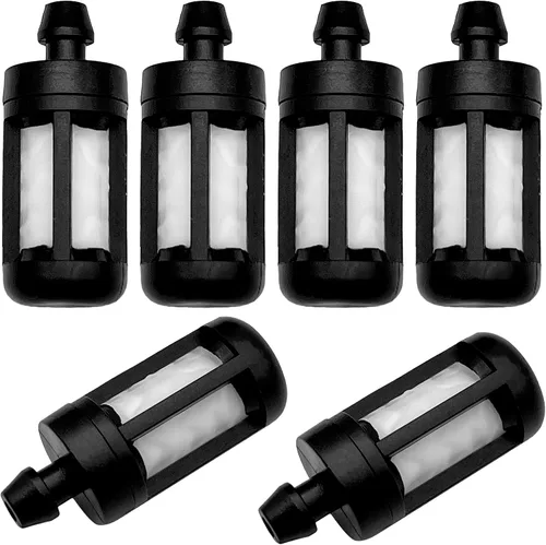 Miniatura 5 de Filtro de combustible de repuesto para motosierra Poulan Husqvarna Stihl de 2 ciclos, motor pequeño, se adapta a línea de combustible de 0.2" (5mm)
