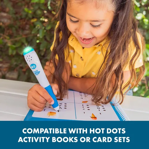 Miniatura 5 de Educational Insights Hot Dots Bolígrafo interactivo con luz, bolígrafo individual, aprendizaje interactivo, compatible con cualquier set Hot Dots