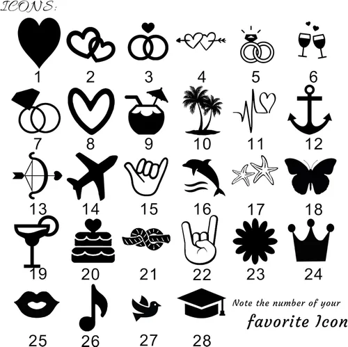Miniatura 4 de Gafas de sol personalizadas, gafas personalizadas para bodas, despedidas de soltero y fiesta de cumpleaños, decoración de fiesta Negro