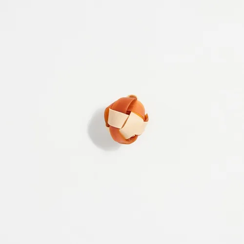 Miniatura 4 de DreamBone RattleBall - Masticables pequeños para perros, 14 unidades, sin piel cruda, con golosinas de pollo reales