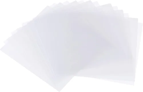Miniatura 8 de Paquete de 15 plantillas en blanco de 4 mil 12 pulgadas por 12 pulgadas para vinilo Cricut, Silueta, material de plantilla de manualidades