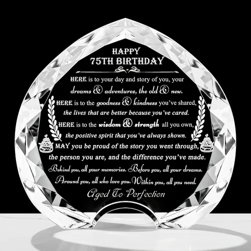 Miniatura 6 de Movdyka Regalos de 30 cumpleaños para mujeres y hombres - Regalos de corazón de cristal personalizados 1994 regalo de cumpleaños de 30 años