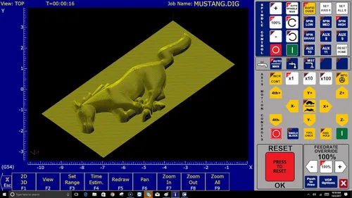Miniatura 5 de Centroid Kit de control de movimiento CNC de 4 ejes (REV 4) con software CNC, reemplaza a MachMotion, WinCNC, Mach3, EMC2, KCAM4, paso suave