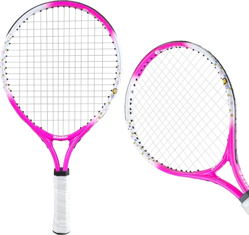 Miniatura 5 de Senston Kids Tennis Racket Set (17 & 23 Inch) - 1 Pack Junior Tennis Racquet, Lightweight Aluminum Frame, Includes Cover