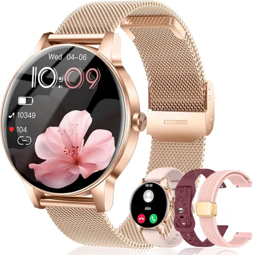 Miniatura 15 de Smart Watches for Women, 1.27" Fitness Watch with Bluetooth Make & Answer Calls,24H Heart Rate/SpO2/Sleep Monitor,120+ Sport Modes IP68 Fitness