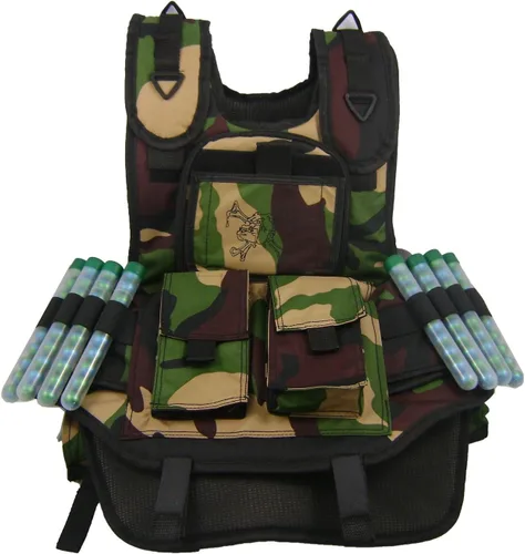Miniatura 4 de MAddog® Chaleco táctico deportivo de paintball arnés