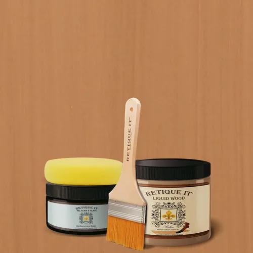 Miniatura 107 de Retique It Kit multiusos con acabado de madera - GO Beyond de madera falsa con imprimación a base de madera líquida pintable y tinte de gel - 60