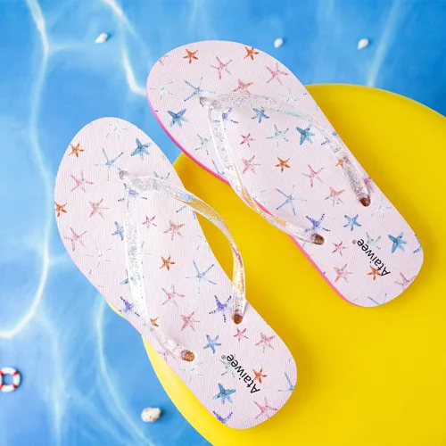 Miniatura 5 de Ataiwee Chanclas para niña, sandalias con estampado de frutas.