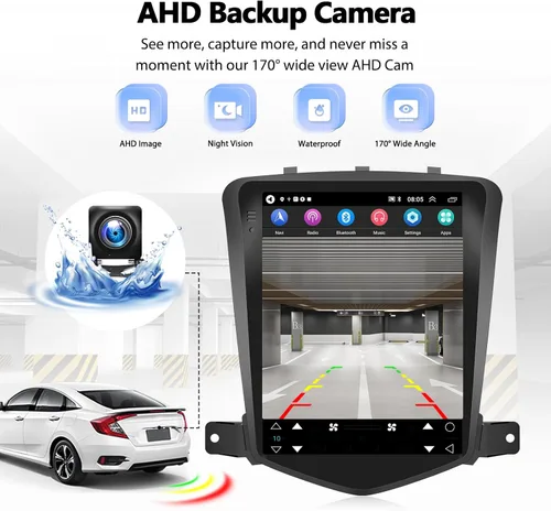 Miniatura 7 de Audio de alta fidelidad + ecualizador: Android 13 para Chevrolet Chevy Cruze J300 2009-2015 Radio estéreo para automóvil, 2G+64G 9.7 pulgadas