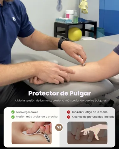 Miniatura 5 de lifechill Herramienta de masaje de punto gatillo para masaje de tejido profundo y Gua Sha, herramienta raspadora muscular HSA para aliviar el dolor