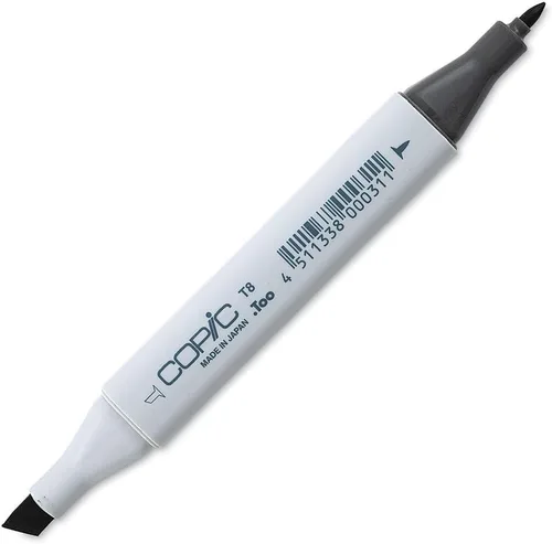 Miniatura 4 de Copic Marcador de alcohol clásico, de doble punta, BG13-Copic, verde menta