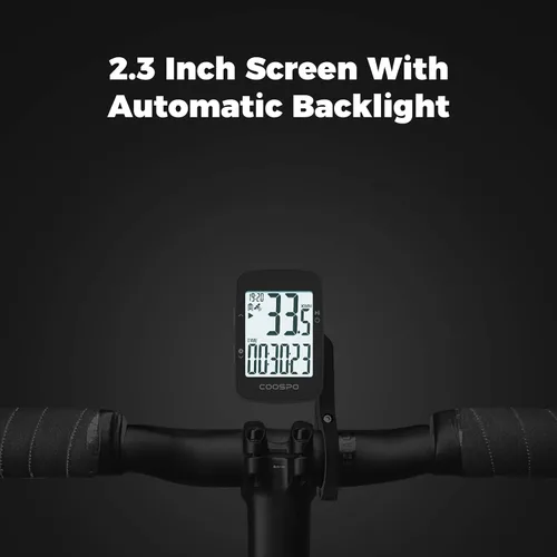 Miniatura 3 de COOSPO BC26 Cycling Computer for Road Bikes, Wireless GPS Bike Computer for Entry Level Rider, GPS Bicycle Speedometer Odometer Wireless Cycling
