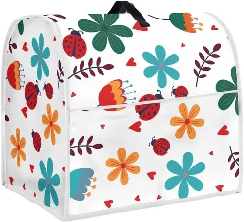 Miniatura 24 de Kitchen Aid - Funda acolchada para batidora de pie, se adapta a todos los modelos de cabezal inclinable y elevador de tazón, tela de poliéster suave
