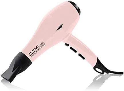 Miniatura 2 de Secador de pelo de ciencia de cerámica iónica intensa (rosa bebé)
