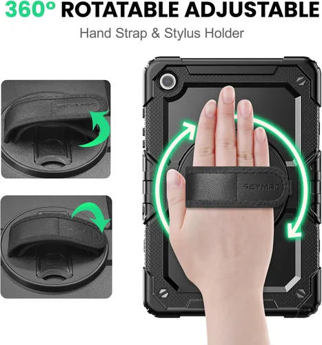Miniatura 3 de SEYMAC Funda para Samsung Galaxy Tab A9+/ A9 Plus Funda de 11 pulgadas 2023 (SM-X210/X216/X218), de servicio pesado resistente a prueba de golpes