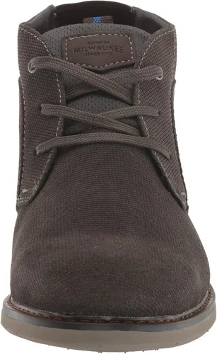 Miniatura 2 de Nunn Bush Otto - Botas Chukka de piel ligera y resistente al agua con puntera lisa para hombre