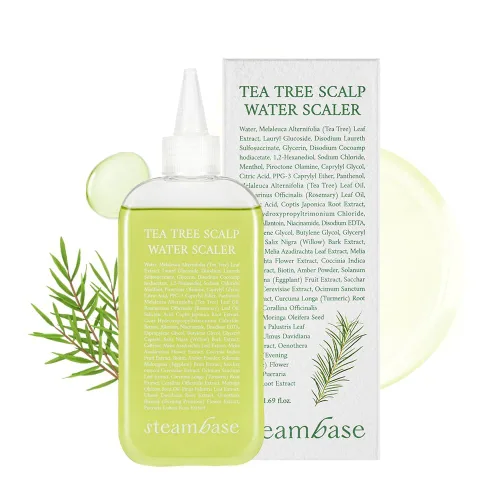 Miniatura 8 de STEAMBASE Agua de Árbol de Té para el Cuero Cabelludo Exfoliante para el Cuero Cabelludo para el Cuero Cabelludo Seco y Escamoso, Removedor