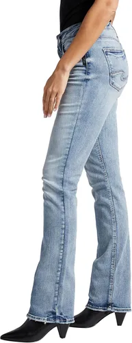 Miniatura 2 de Silver Jeans Co. Suki - Jeans ajustados de tiro medio para mujer