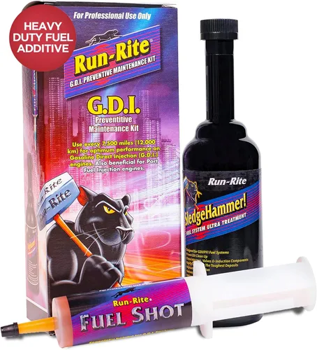 G.D.I Limpiador de sistema de combustible de mantenimiento preventivo para motores de gasolina, aditivo de combustible resistente, limpiador de gas,
