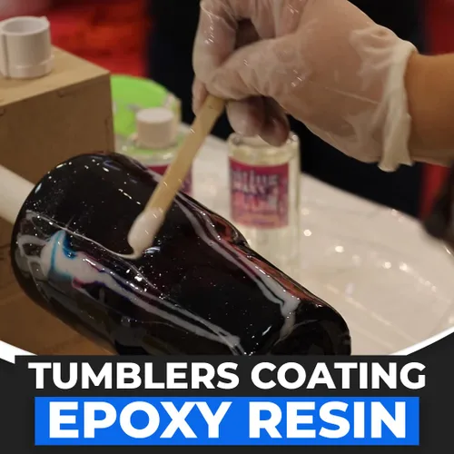 Miniatura 6 de The Epoxt Resin Store - Resina epoxi con revestimiento de tumbler, brillo superbrillante, curado rápido, autonivelante, bajo olor, fácil de mezclar