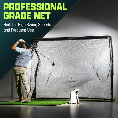 Miniatura 2 de GoSports Elite - Red de práctica de golf con marco de acero, elige tamaño de 10 o 7 pies