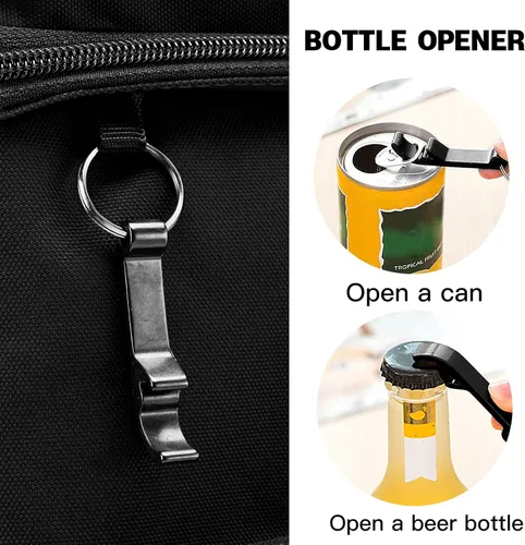 Miniatura 2 de Mochila térmica de doble sección, aislada, a prueba de fugas, para hombres y mujeres, bolsa térmica táctica de gran capacidad, bolsa de almuerzo
