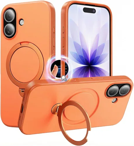 Miniatura 85 de Funda magnética diseñada para iPhone 11 Pro Max, [probada en caídas de grado militar] [compatible con MagSafe] Funda protectora delgada translúcida